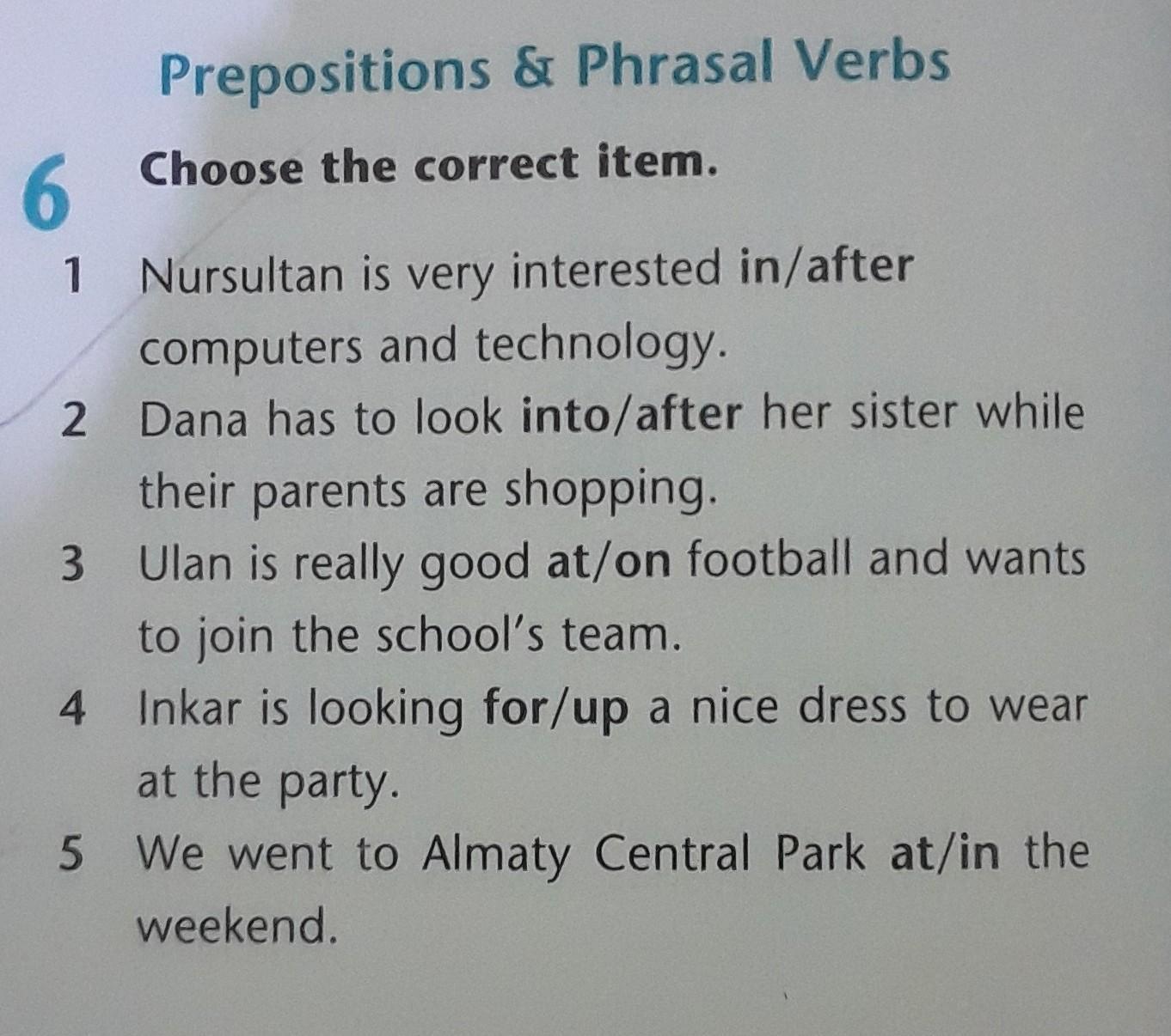 Underline the correct item have has. Choose the correct item 3 вариант Passive.