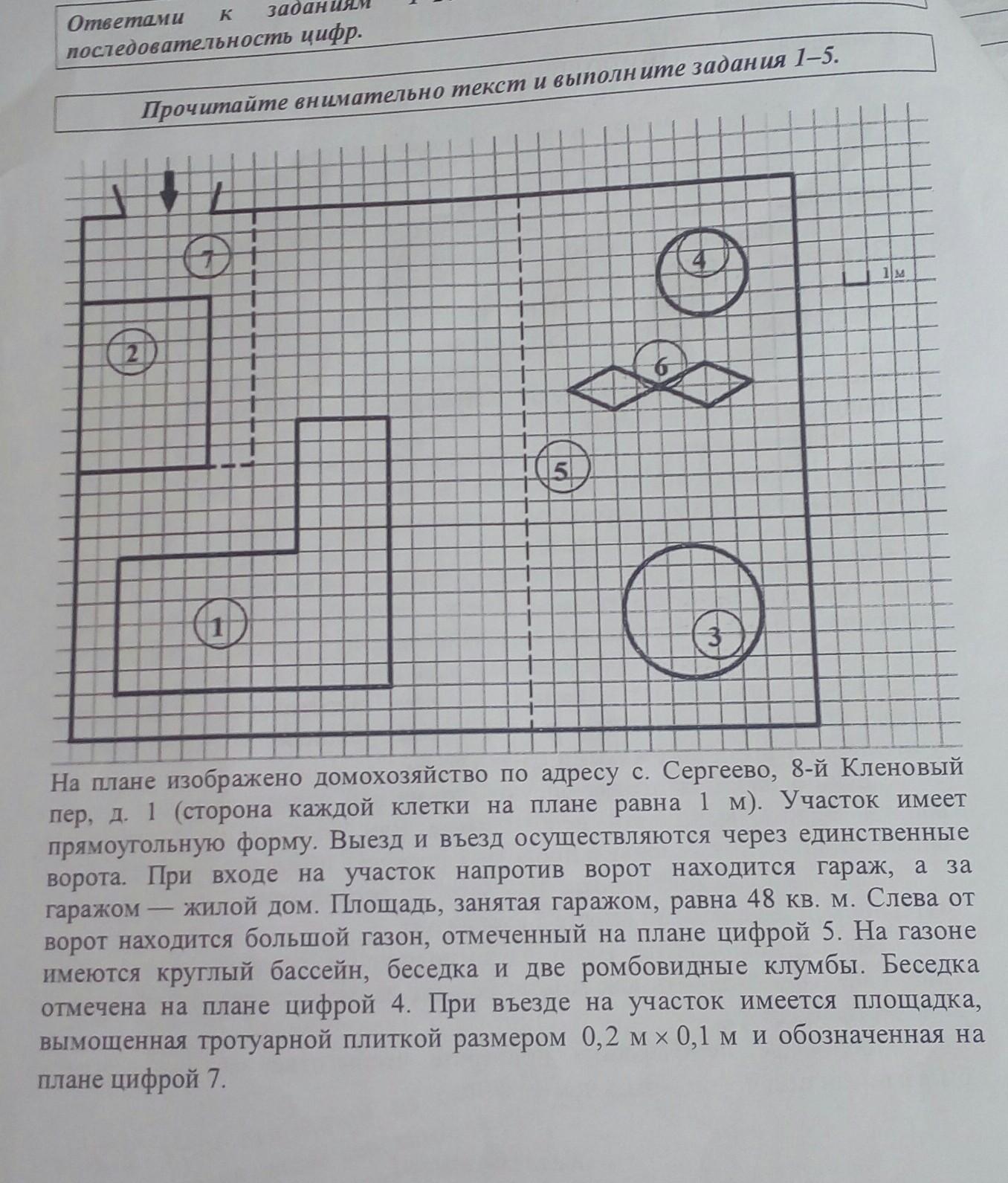 Участок находится слева. Найдите площадь жилого дома. Площадь жилого дома ответ дайте в квадратных метрах. Найдите площадь которую занимает жилой. Найдите площадь жилого дома (в м2)..