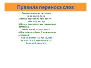 Слова которые нельзя переносить. Правила перенесения слов. Слава которые переносятся. Перенос слова по слогам правило. Слова которые переносятся.