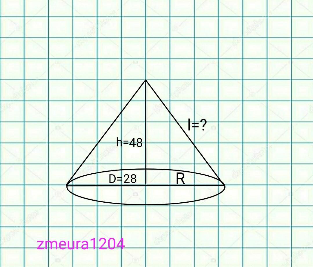 Диаметр основания конуса равен 6 а угол. Как найти диаметр конуса. Развернуть конус диаметр 1000 на 1400. Теорема Пифагора найти образующую в конусе. Найдите образующую конуса диаметр основания которой равен 28.