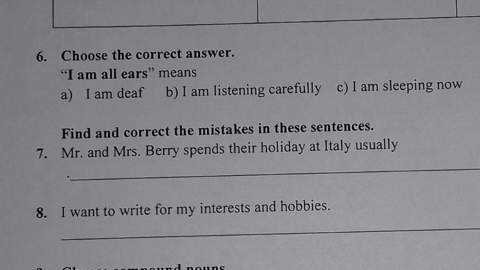 Some of these sentences have mistakes. Тест choose the correct variant she a College student. Test 3 choose the correct variant Russia is Country in the World ответы. Choose the correct variant the sleeping. Test 2 choose the correct variant she a College student ответы на тест.