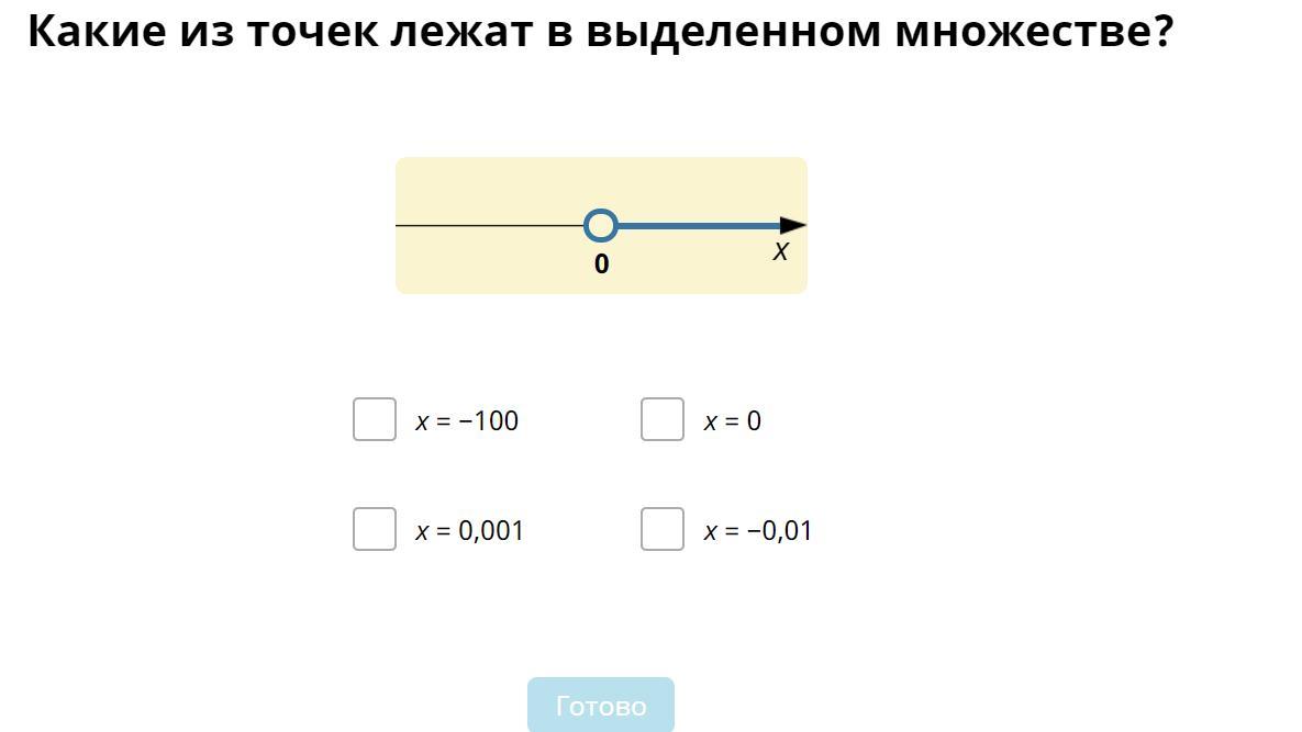 Какие из точек 6 1 3