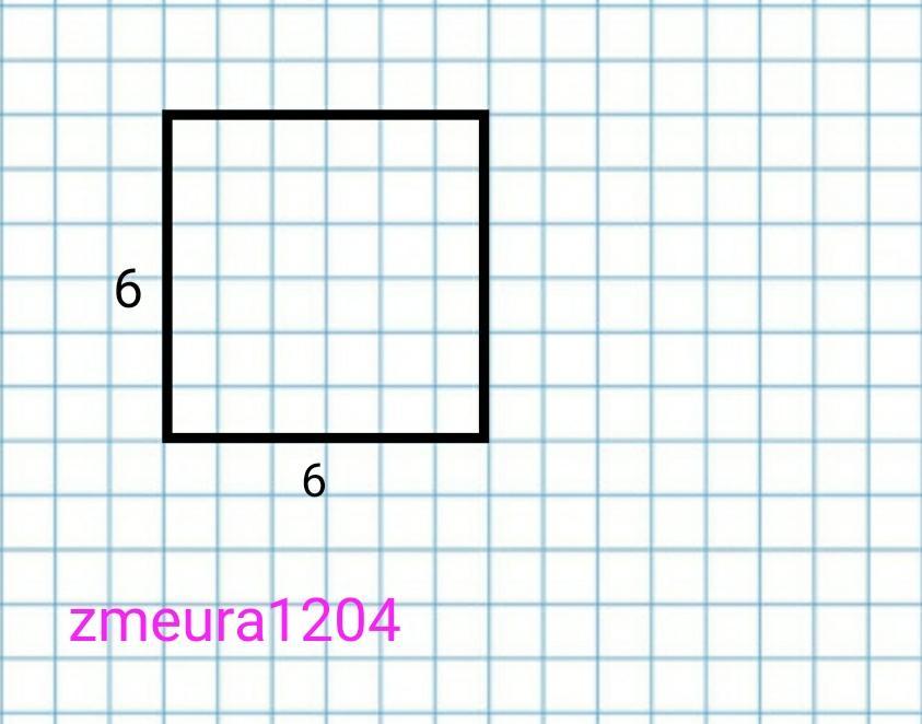 На рисунке изображена фигура нарисуйте квадрат