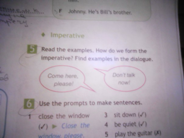 Find examples in the dialogue. Make sentences using the imperative close the Window x come here гдз по английскому н. Закончи диалоги по образцу и прочитай их с партнёром китайский язык. Make sentences using the imperative close the Window x. Read the examples. How do we form the imperative? Find examples in the Dialogue..