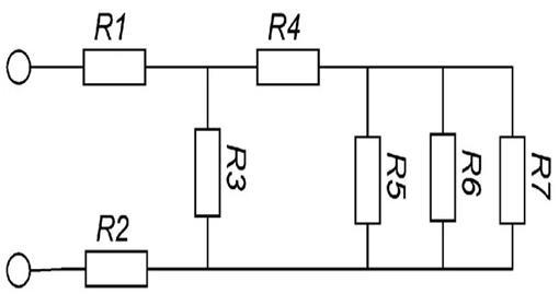 Общее сопротивление всей цепи. Физика сопротивление схема с 5 резисторами. Общее сопротивление цепи ом. Сопротивление всех резисторов равно 2 ом. Сопротивление резисторов одинаковы и равны каждое 2 ом.
