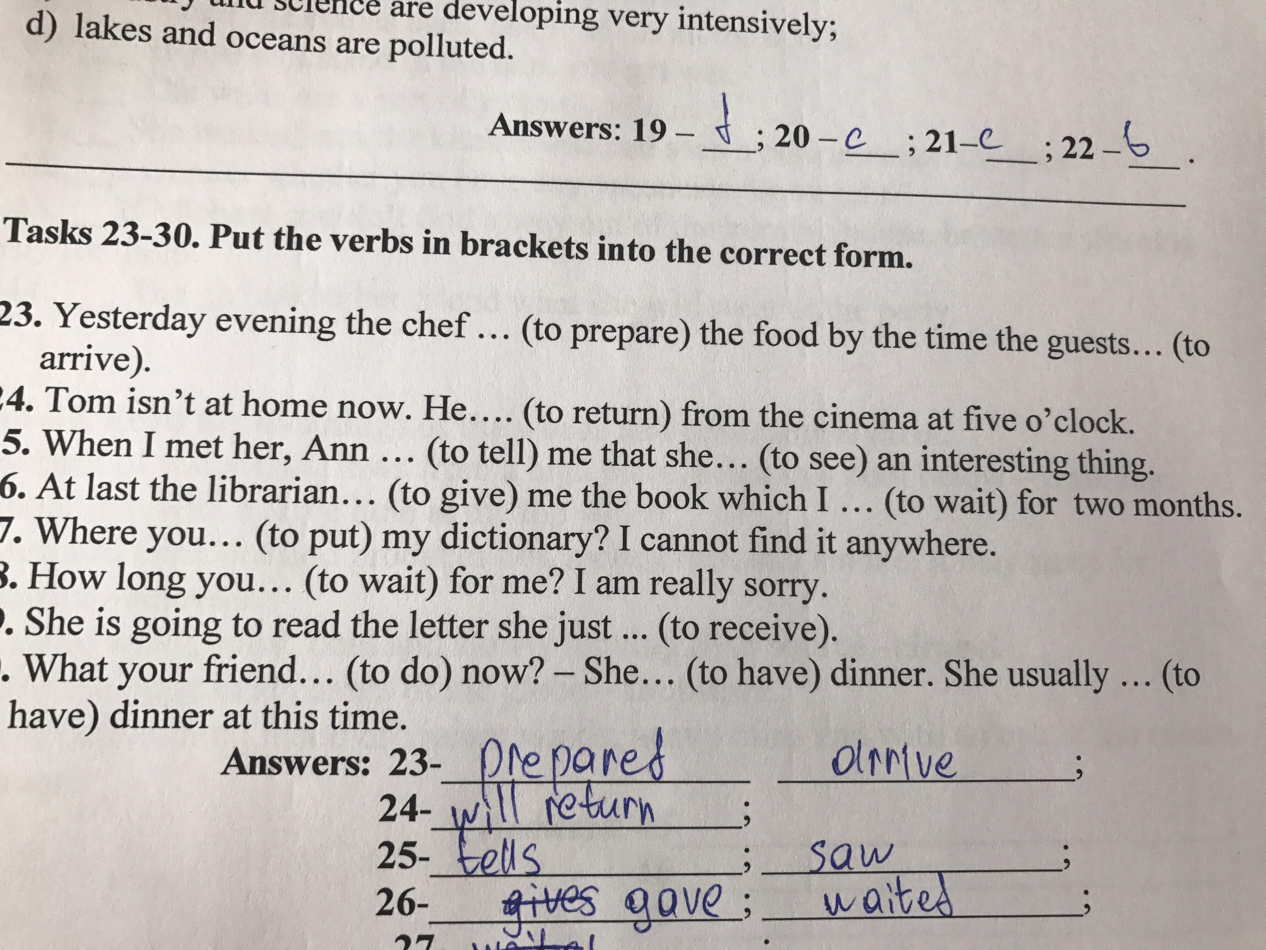 Are the underlined verbs right or wrong correct the ones that are wrong 4. Don t put the dictionary. 1. Бенгальский словарь. Лексикография картинки.