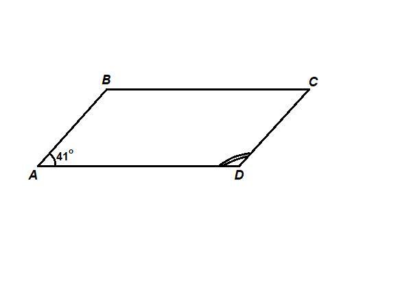 Углы параллелограмма прилежащие к одной стороне равны