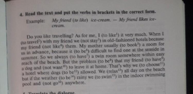 Read the text and put. Read the text and put the verbs in Brackets in the correct form do you. Text the essay below in the Brackets.