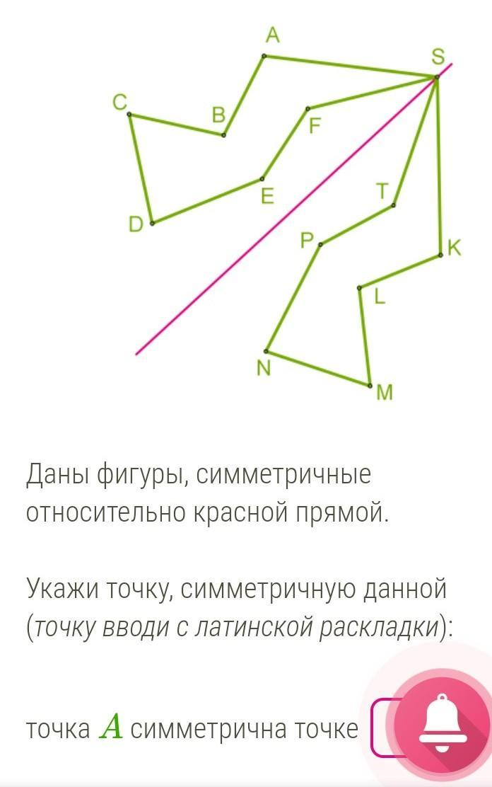 Фигура даны. Даны фигуры симметричные относительно красной прямой. Даны фигуры симметричные относительно красной прямой укажи. Фигура симметричная относительно красной прямой укажите точку. Укажи точку симметрично относительно красной прямой.