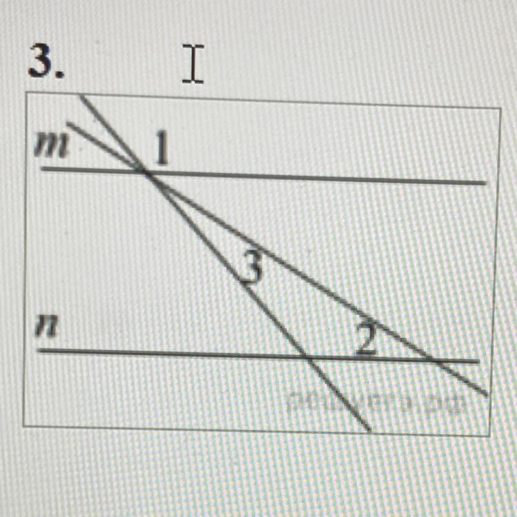Прямые m и n параллельны Найдите угол 3 если угол 1. Параллельны прямые прямые m и n.