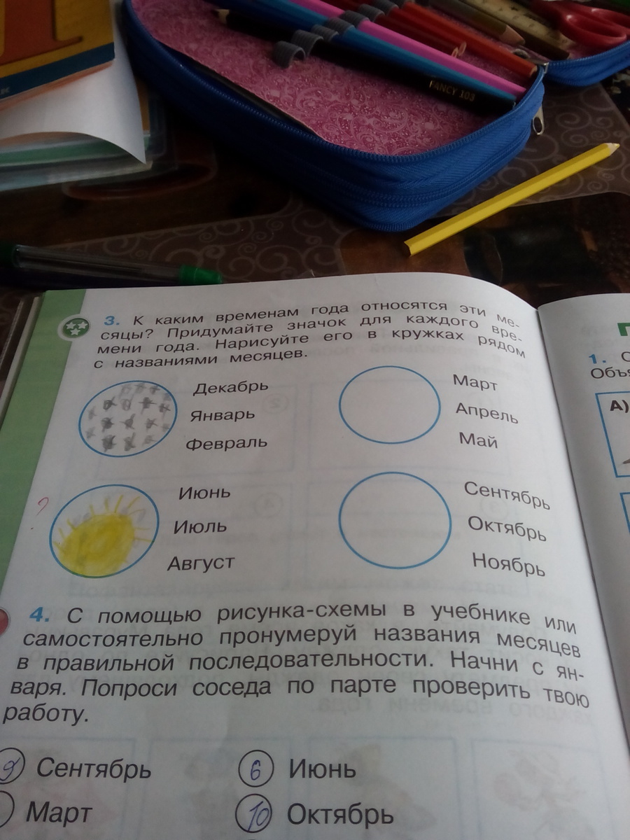 Узнай что изображено на фотографиях пронумеруй их в соответствии с подписями попроси соседа по парте