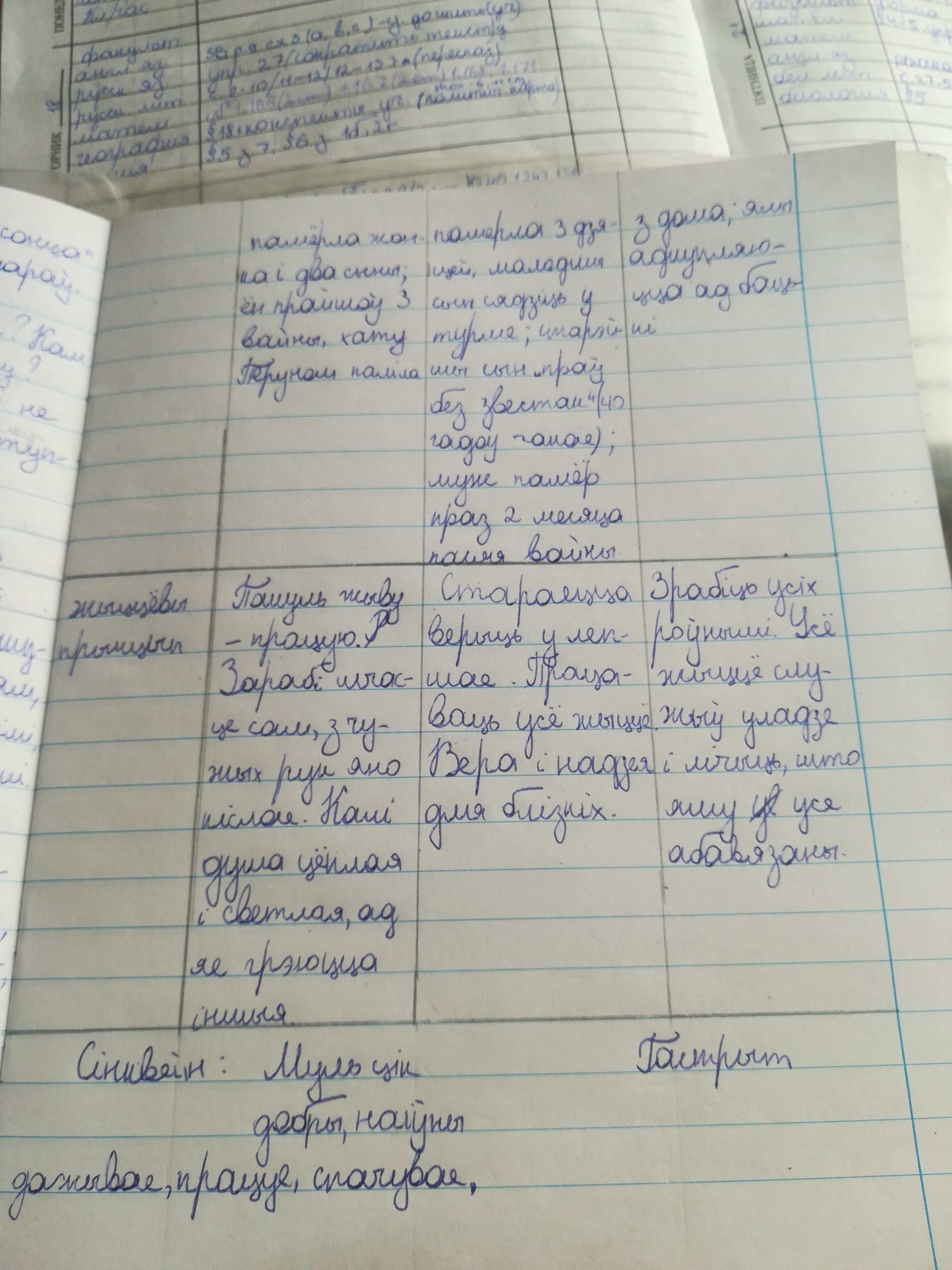 Краткое содержаніе урокі пані