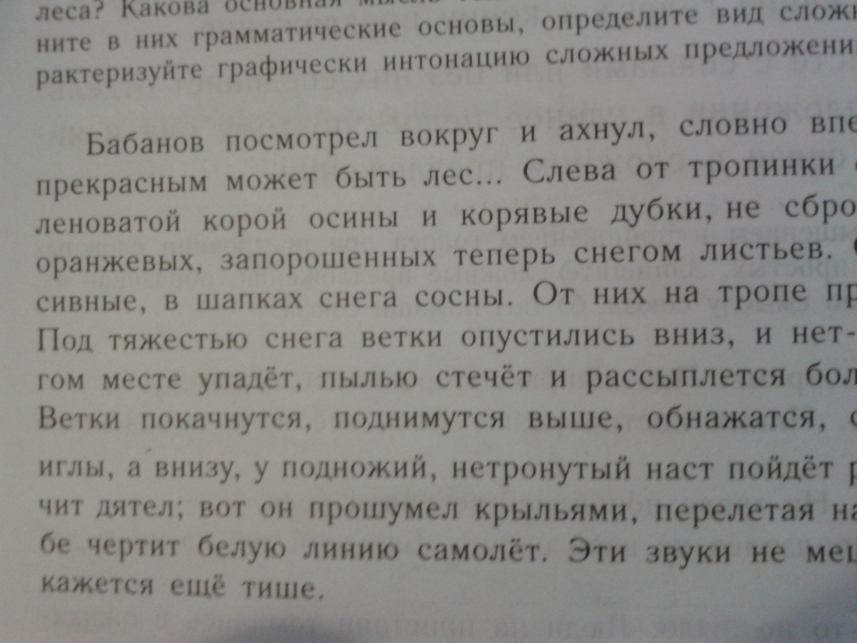 6 класс сочинение описание природы и местности