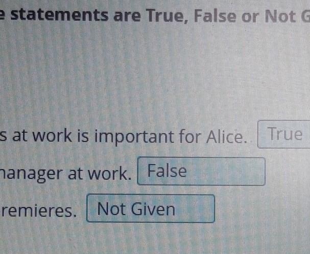 One true перевод. Read the text and decide if the Statements are true or false.